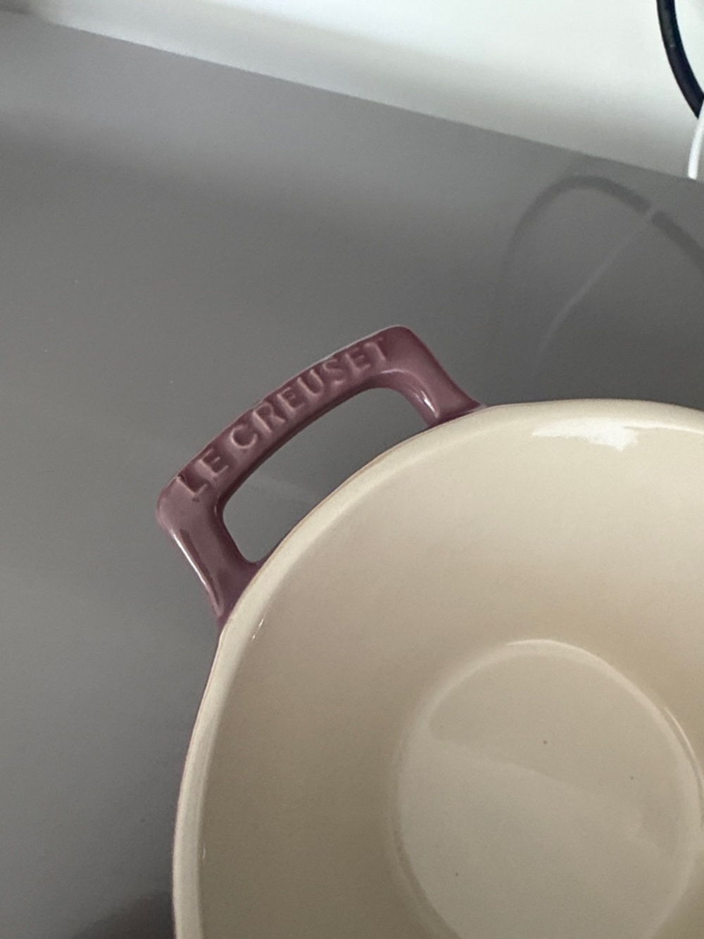 Le Creuset Cassoulet Serving Bowl in FIG - Picture 4 of 6